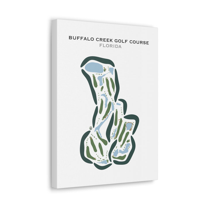 Buffalo Creek Golf Course, Florida - Printed Golf Courses