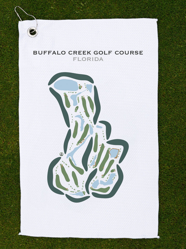 Buffalo Creek Golf Course, Florida - Printed Golf Courses