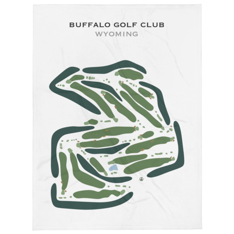 Buffalo Golf Club, Wyoming - Printed Golf Courses