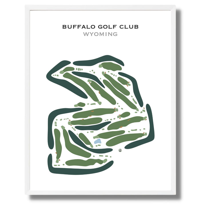 Buffalo Golf Club, Wyoming - Printed Golf Courses