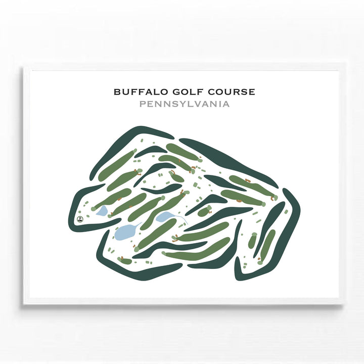 Buffalo Golf Course, Pennsylvania - Printed Golf Courses