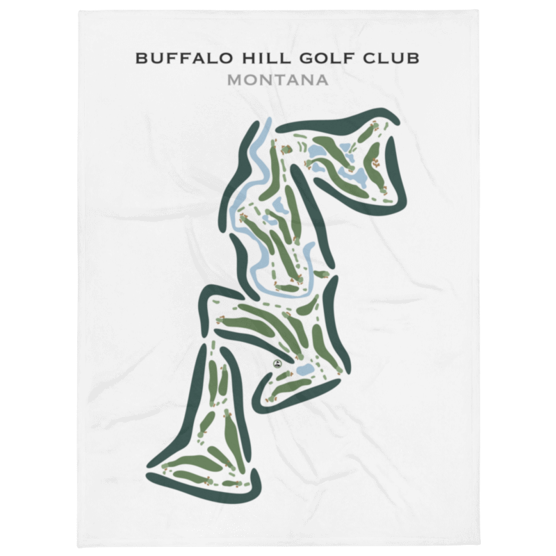 Buffalo Hill Golf Club, Montana - Printed Golf Courses