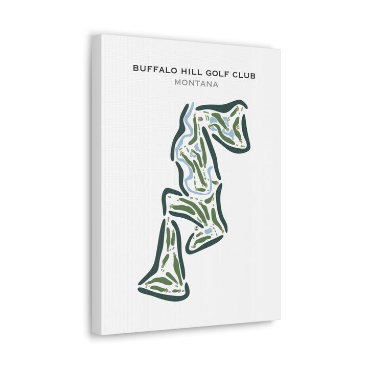Buffalo Hill Golf Club, Montana - Printed Golf Courses