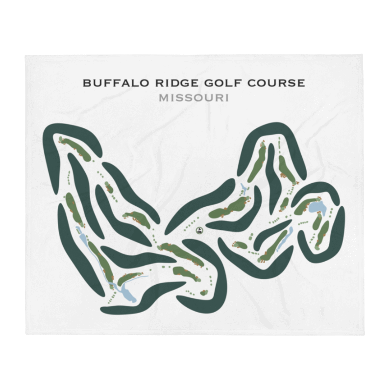 Buffalo Ridge Golf Course, Missouri - Printed Golf Courses