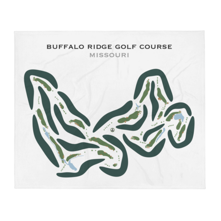 Buffalo Ridge Golf Course, Missouri - Printed Golf Courses