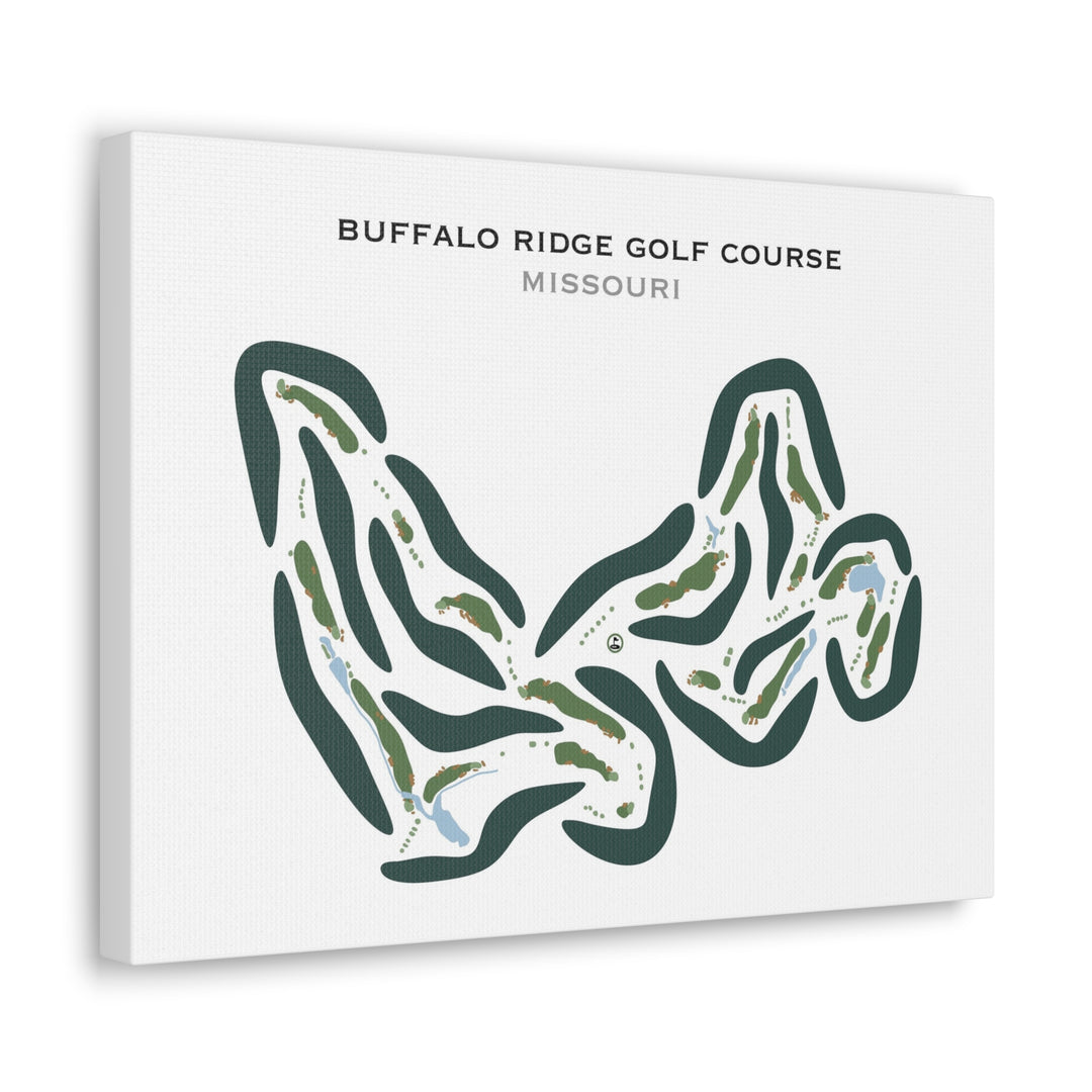 Buffalo Ridge Golf Course, Missouri - Printed Golf Courses