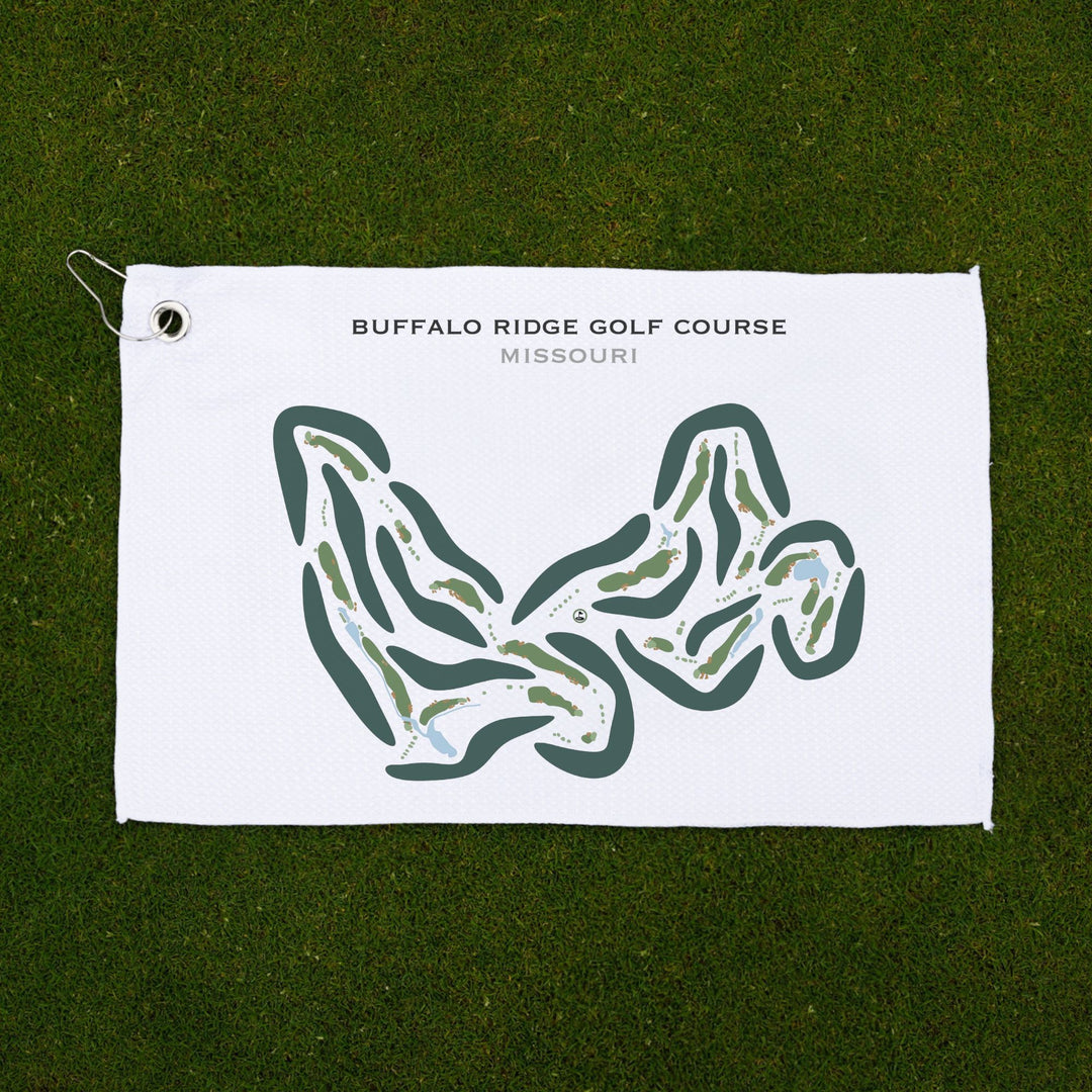 Buffalo Ridge Golf Course, Missouri - Printed Golf Courses