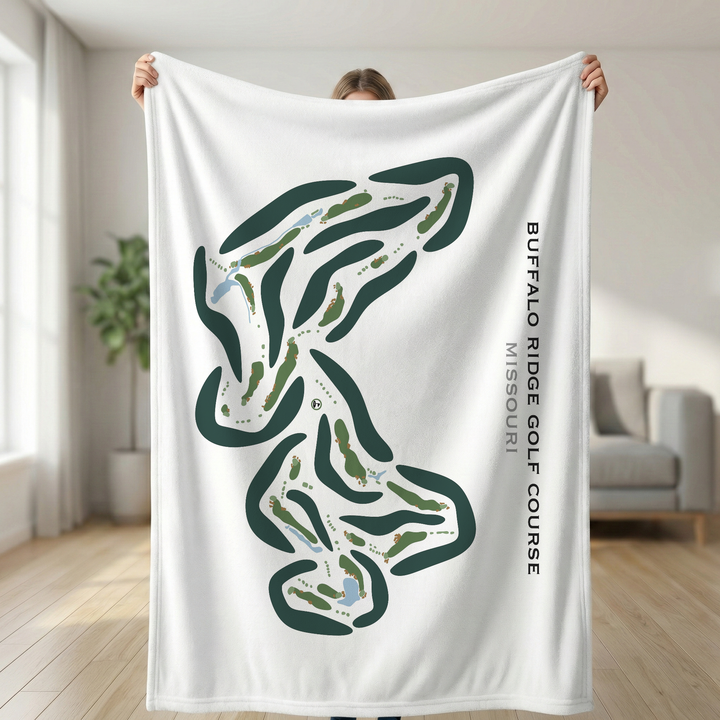 Buffalo Ridge Golf Course, Missouri - Printed Golf Courses