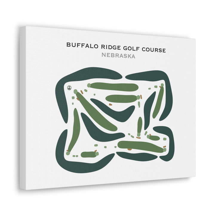 Buffalo Ridge Golf Course, Nebraska - Printed Golf Courses