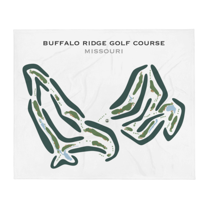 Buffalo Ridge Golf Course, Missouri - Printed Golf Courses