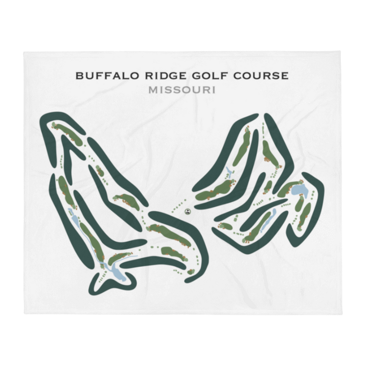 Buffalo Ridge Golf Course, Missouri - Printed Golf Courses