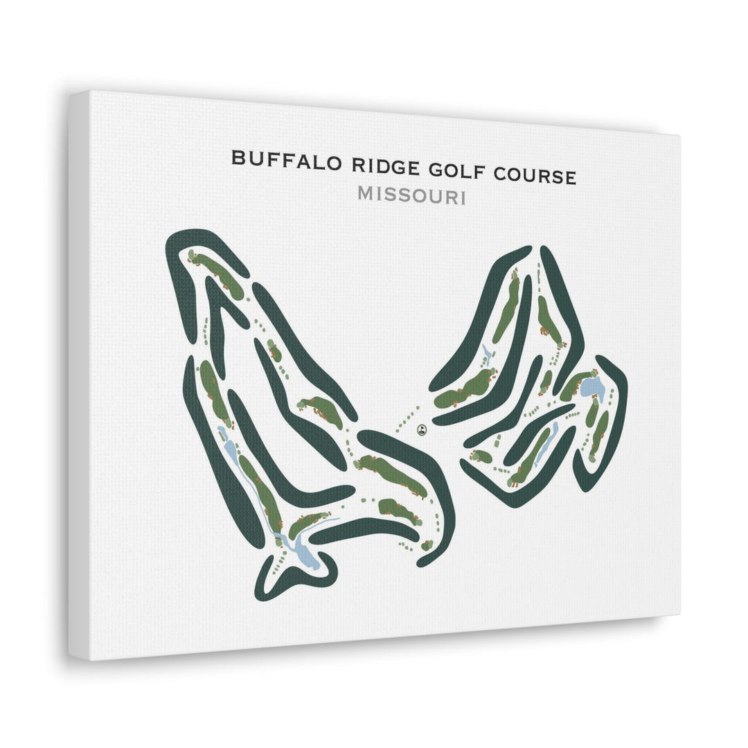 Buffalo Ridge Golf Course, Missouri - Printed Golf Courses