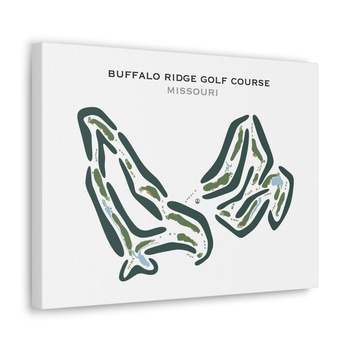 Buffalo Ridge Golf Course, Missouri - Printed Golf Courses