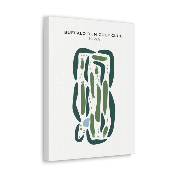 Buffalo Run Golf Club, Iowa - Printed Golf Courses