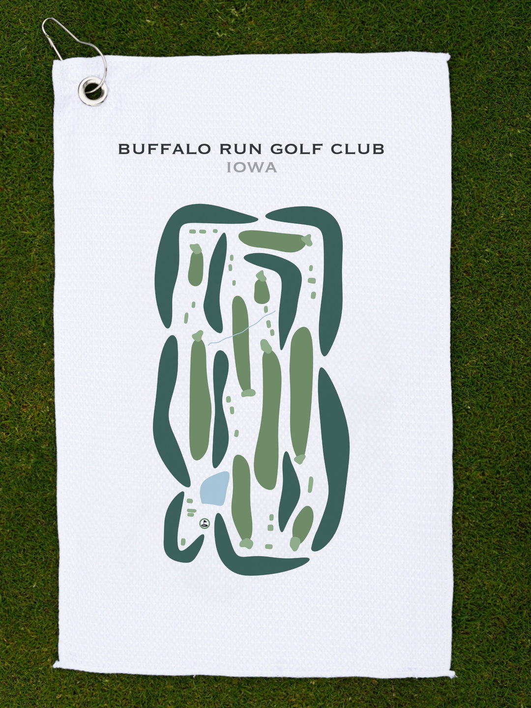 Buffalo Run Golf Club, Iowa - Printed Golf Courses