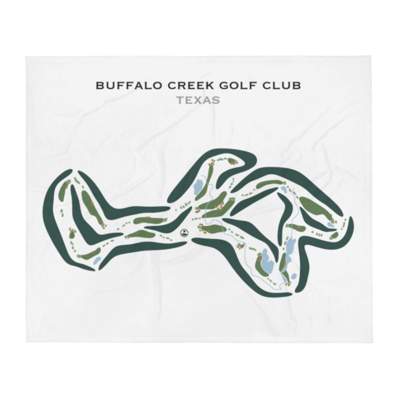 Buffalo Creek Golf Club, Texas - Printed Golf Courses