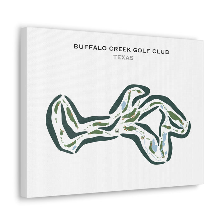 Buffalo Creek Golf Club, Texas - Printed Golf Courses