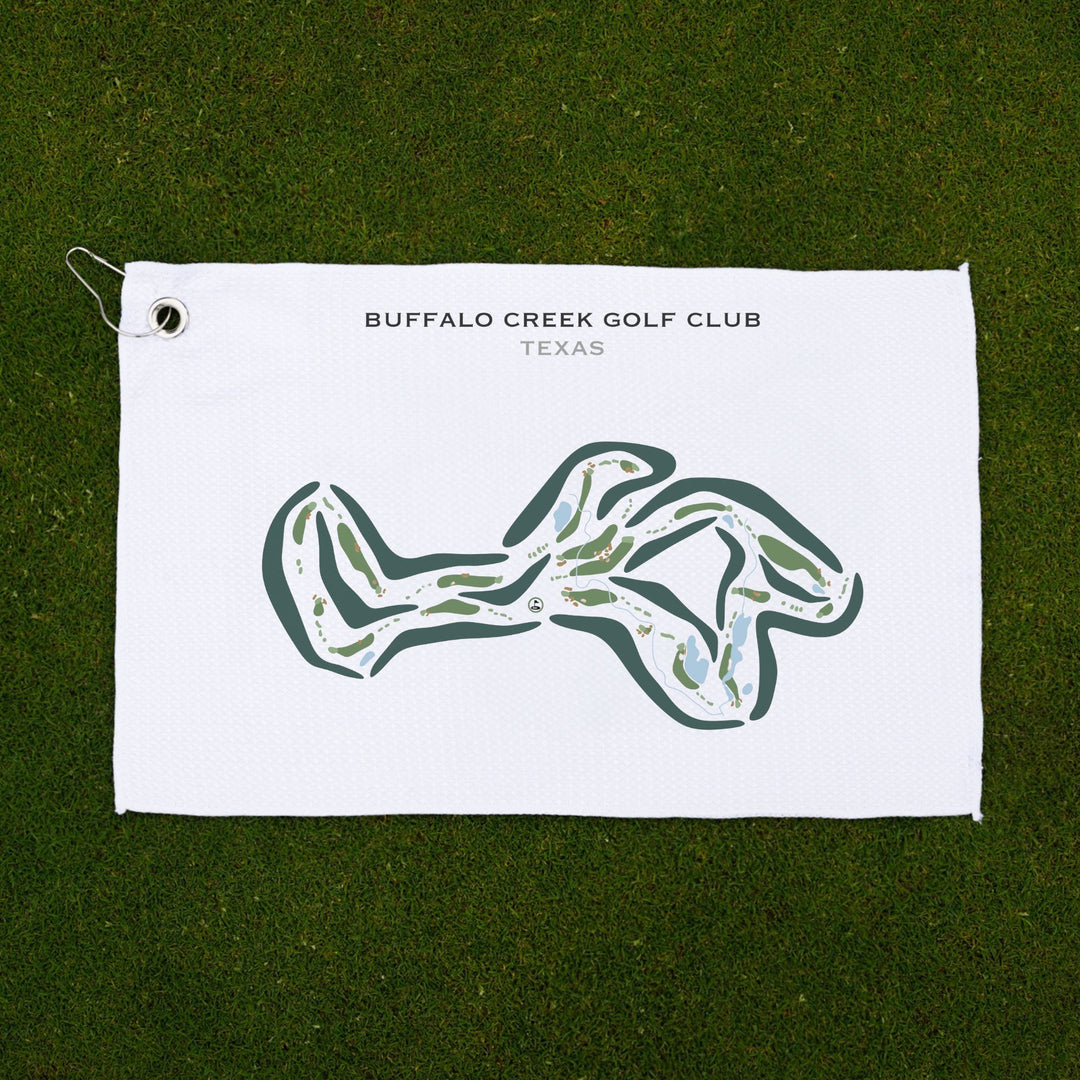 Buffalo Creek Golf Club, Texas - Printed Golf Courses