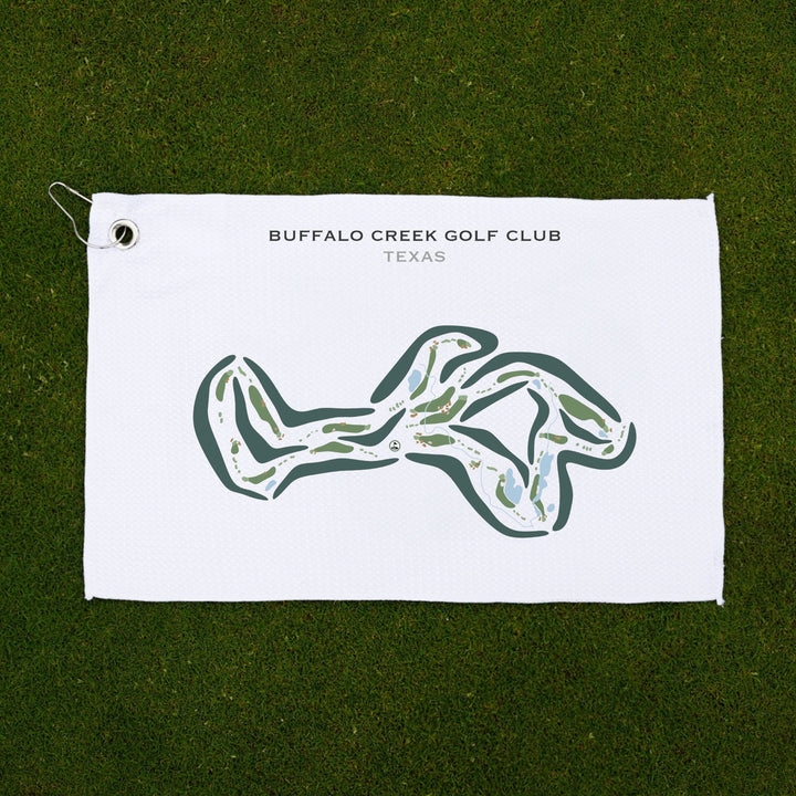 Buffalo Creek Golf Club, Texas - Printed Golf Courses