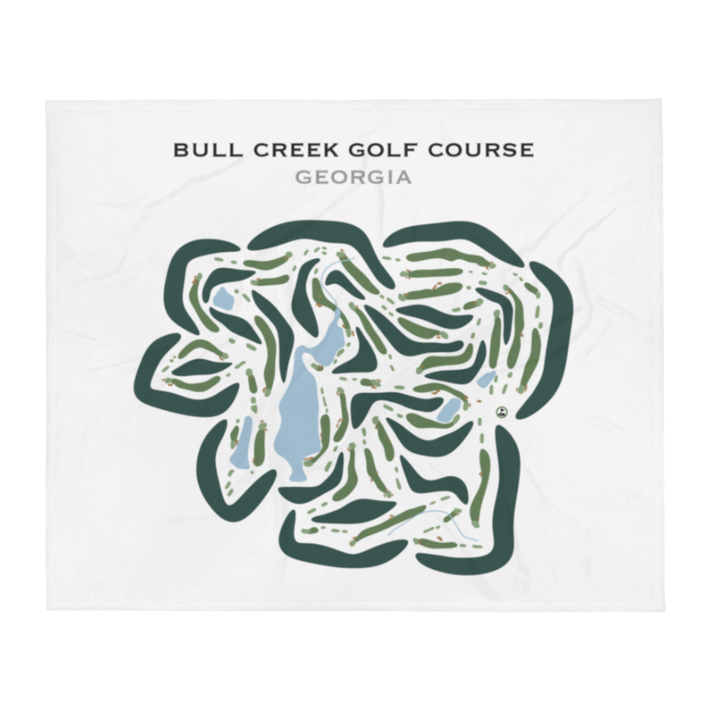 Bull Creek Golf Course, Georgia - Printed Golf Courses