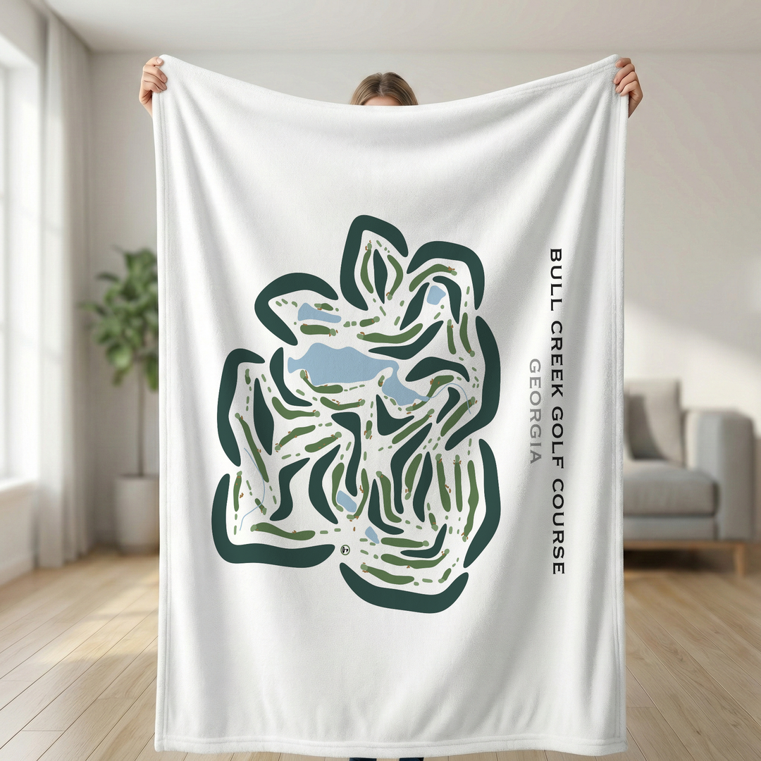 Bull Creek Golf Course, Georgia - Printed Golf Course