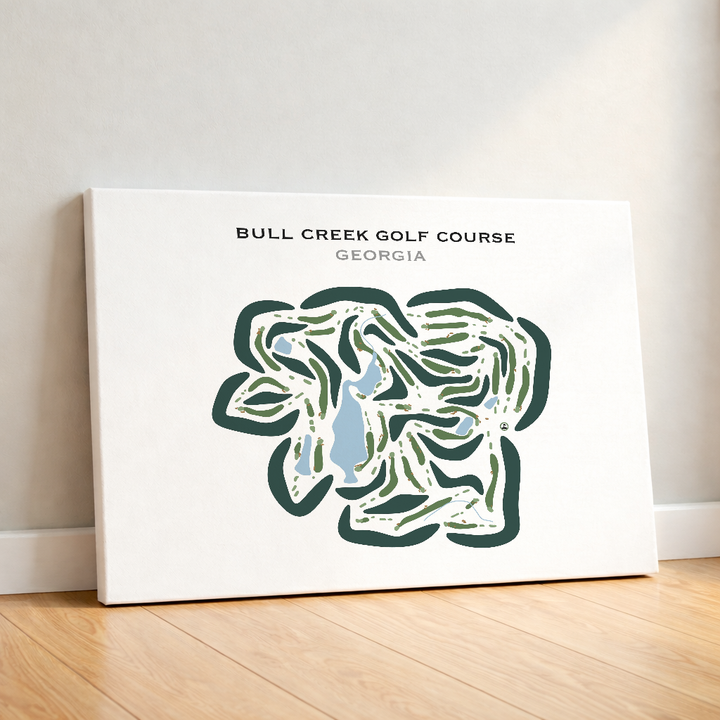 Bull Creek Golf Course, Georgia - Printed Golf Courses