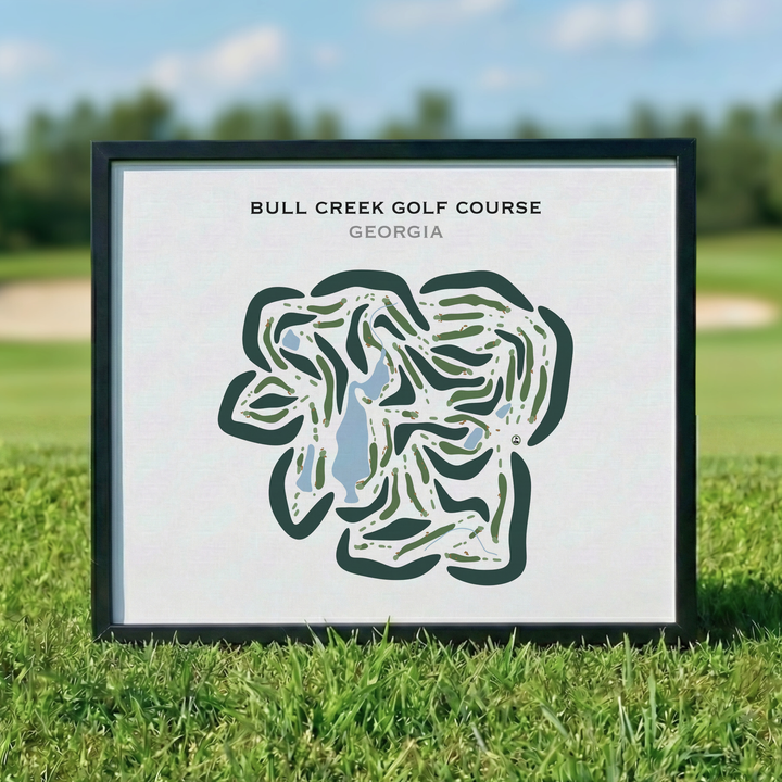 Bull Creek Golf Course, Georgia - Printed Golf Courses
