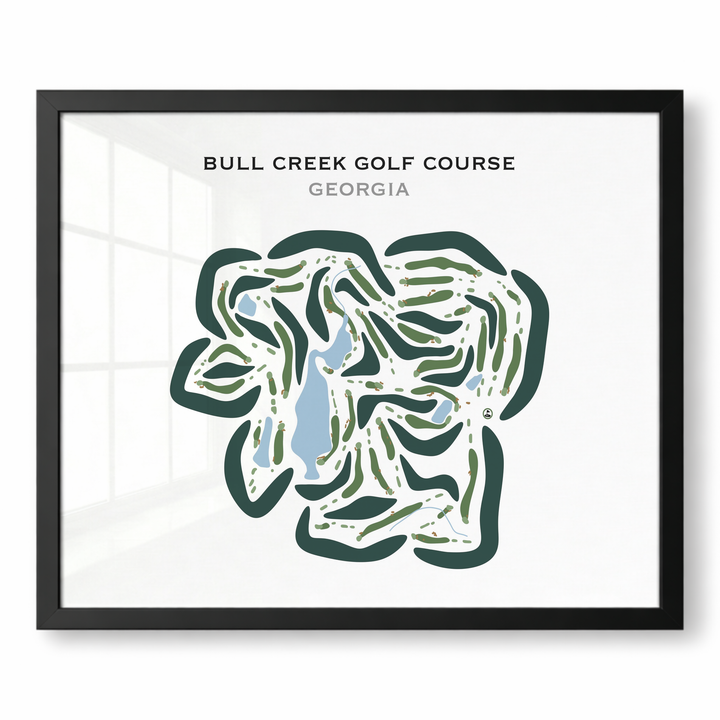 Bull Creek Golf Course, Georgia - Printed Golf Courses