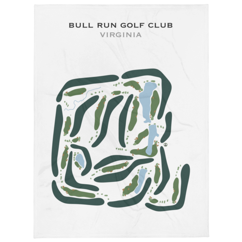 Bull Run Golf Club, Virginia - Printed Golf Courses