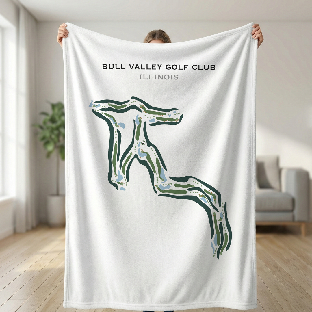 Bull Valley Golf Club, Illinois - Printed Golf Courses