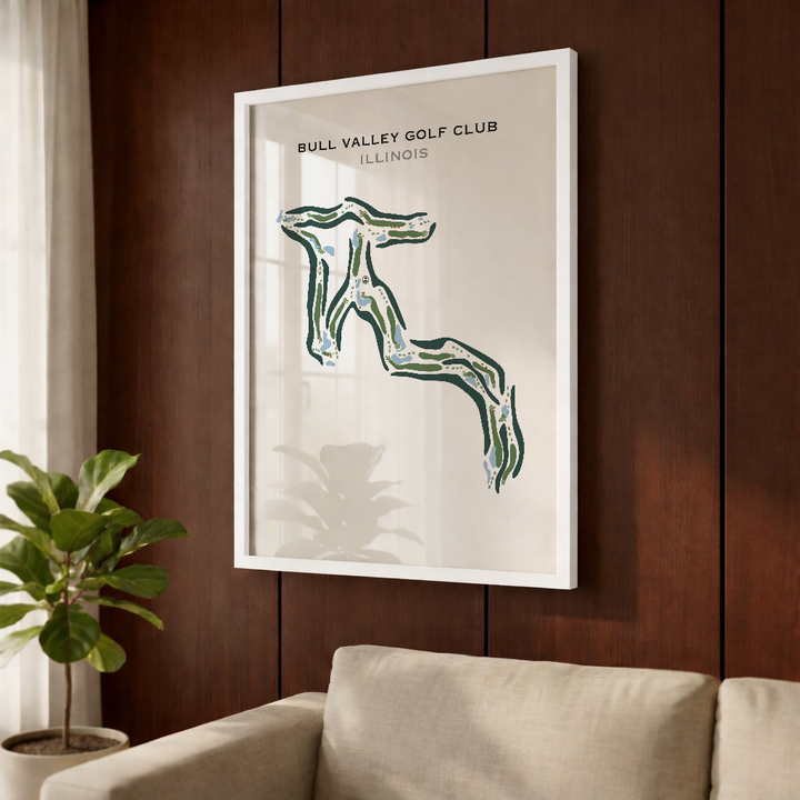 Bull Valley Golf Club, Illinois - Printed Golf Courses
