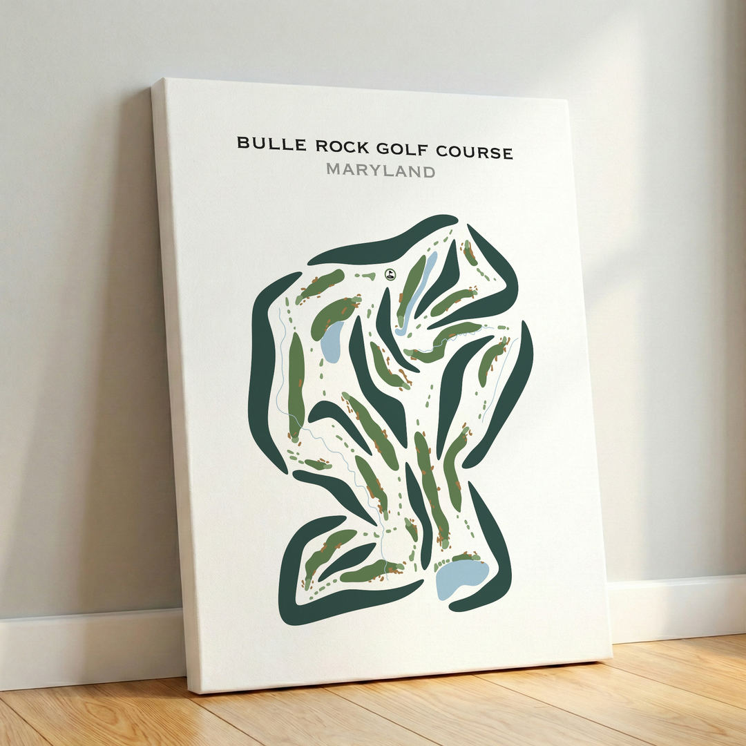 Bulle Rock Golf Course, Maryland - Printed Golf Courses