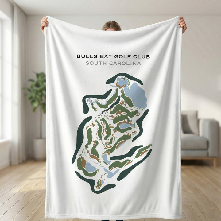 Bulls Bay Golf Club, South Carolina - Printed Golf Course
