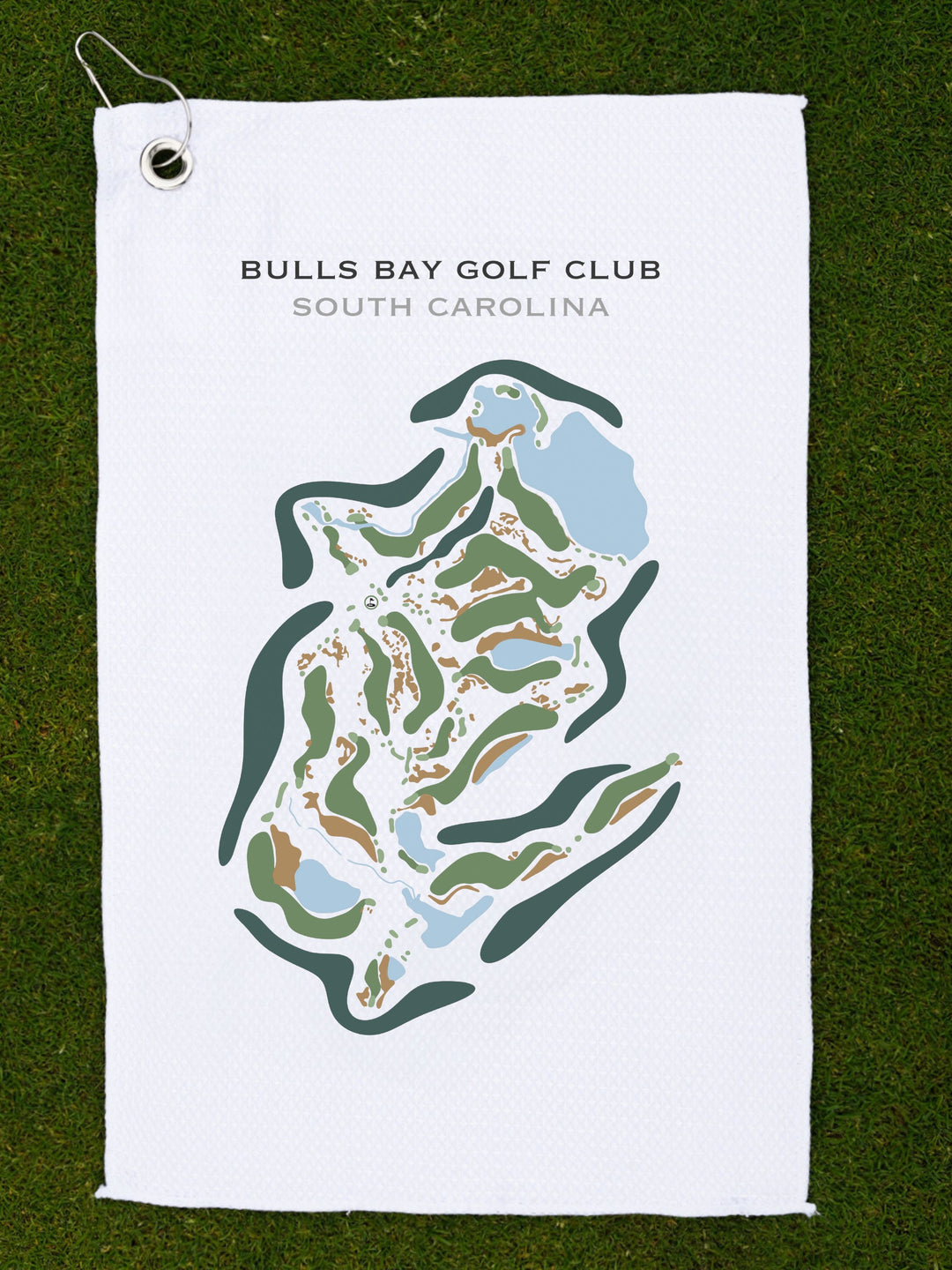 Bulls Bay Golf Club, South Carolina - Printed Golf Course