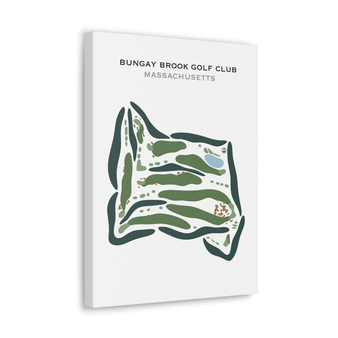 Bungay Brook Golf Club, Massachusetts - Printed Golf Courses