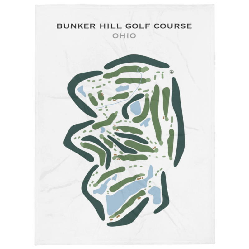 Bunker Hill Golf Course, Ohio - Printed Golf Courses