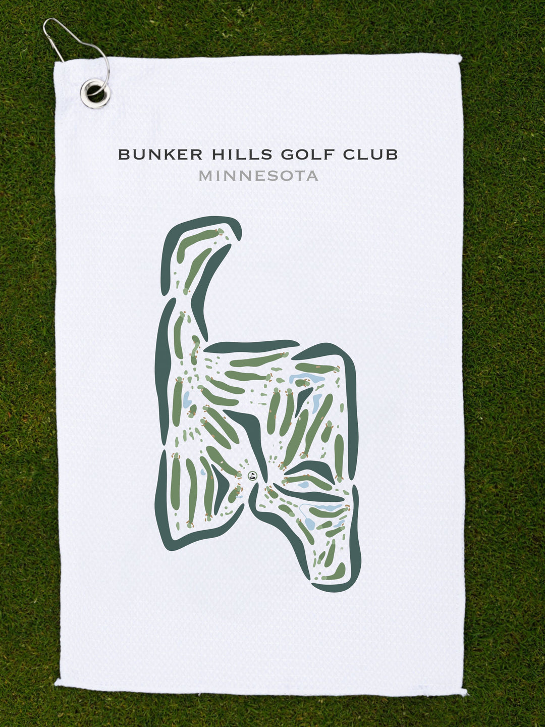 Bunker Hills Golf Club, Minnesota - Printed Golf Courses