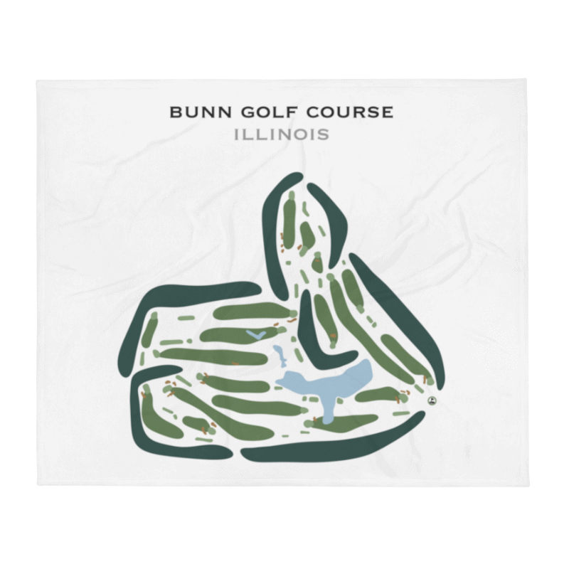 Bunn Golf Course, Illinois - Printed Golf Courses