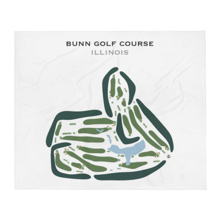 Bunn Golf Course, Illinois - Printed Golf Courses