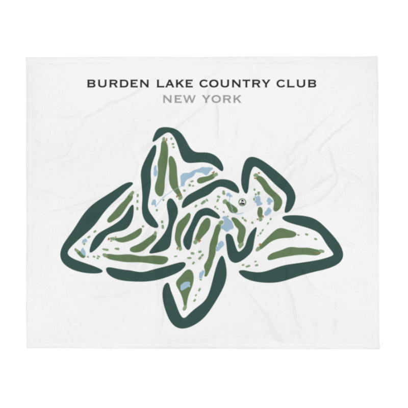 Burden Lake County Club, New York - Printed Golf Courses