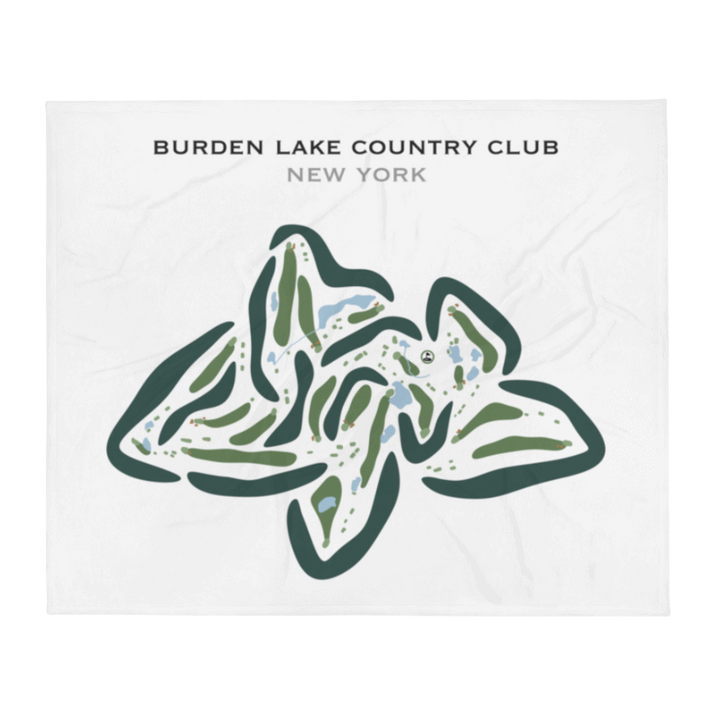 Burden Lake County Club, New York - Printed Golf Courses