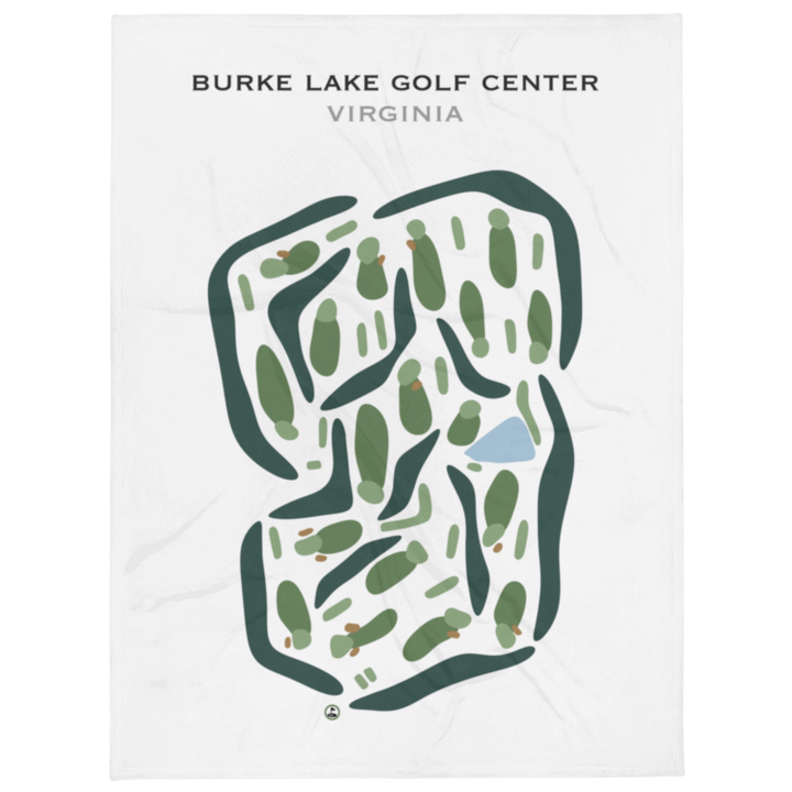 Burke Lake Golf Center, Virginia - Printed Golf Courses