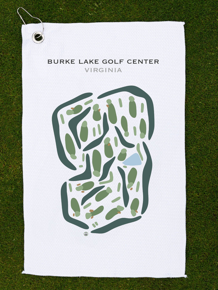 Burke Lake Golf Center, Virginia - Printed Golf Courses