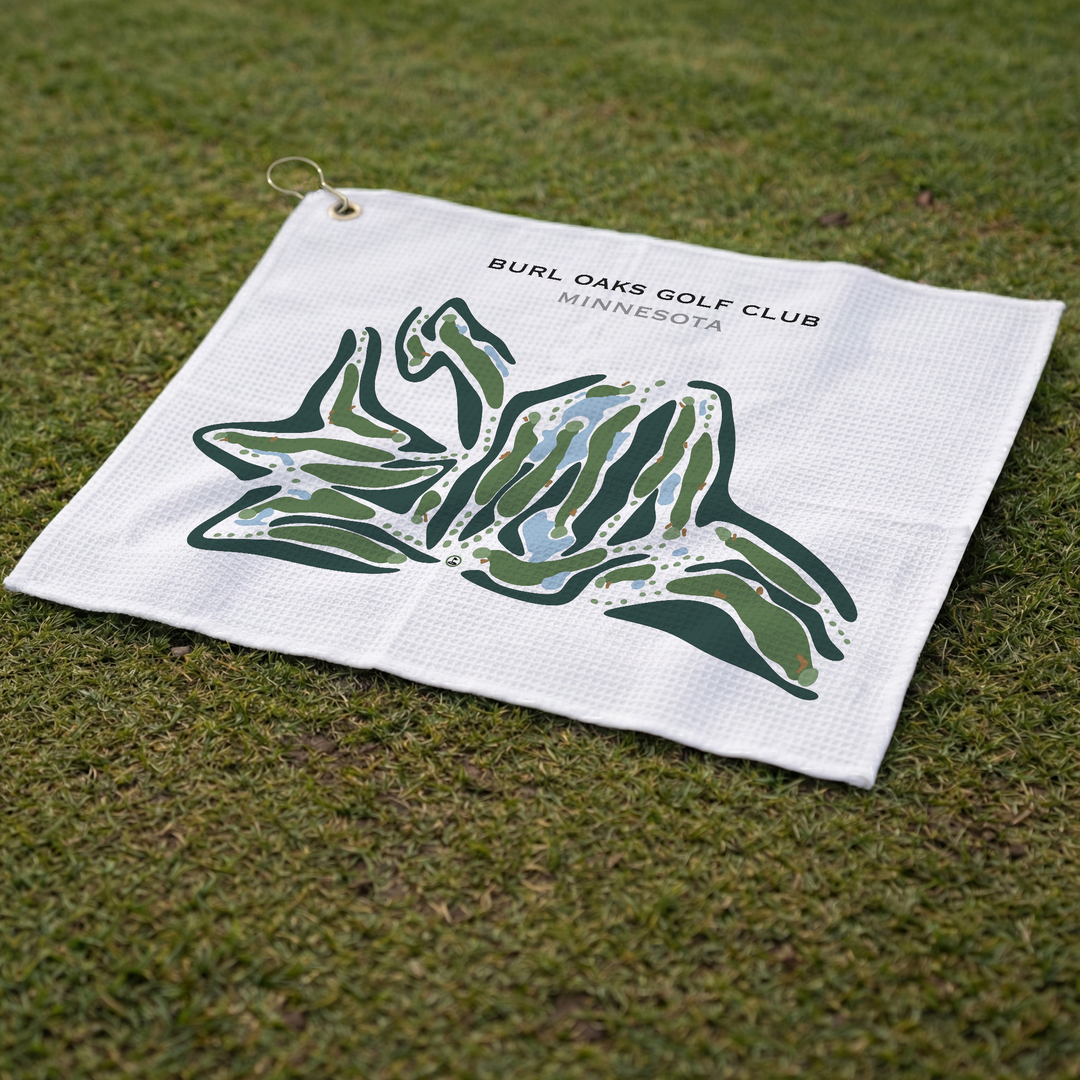 Burl Oaks Golf Club, Minnesota - Printed Golf Courses