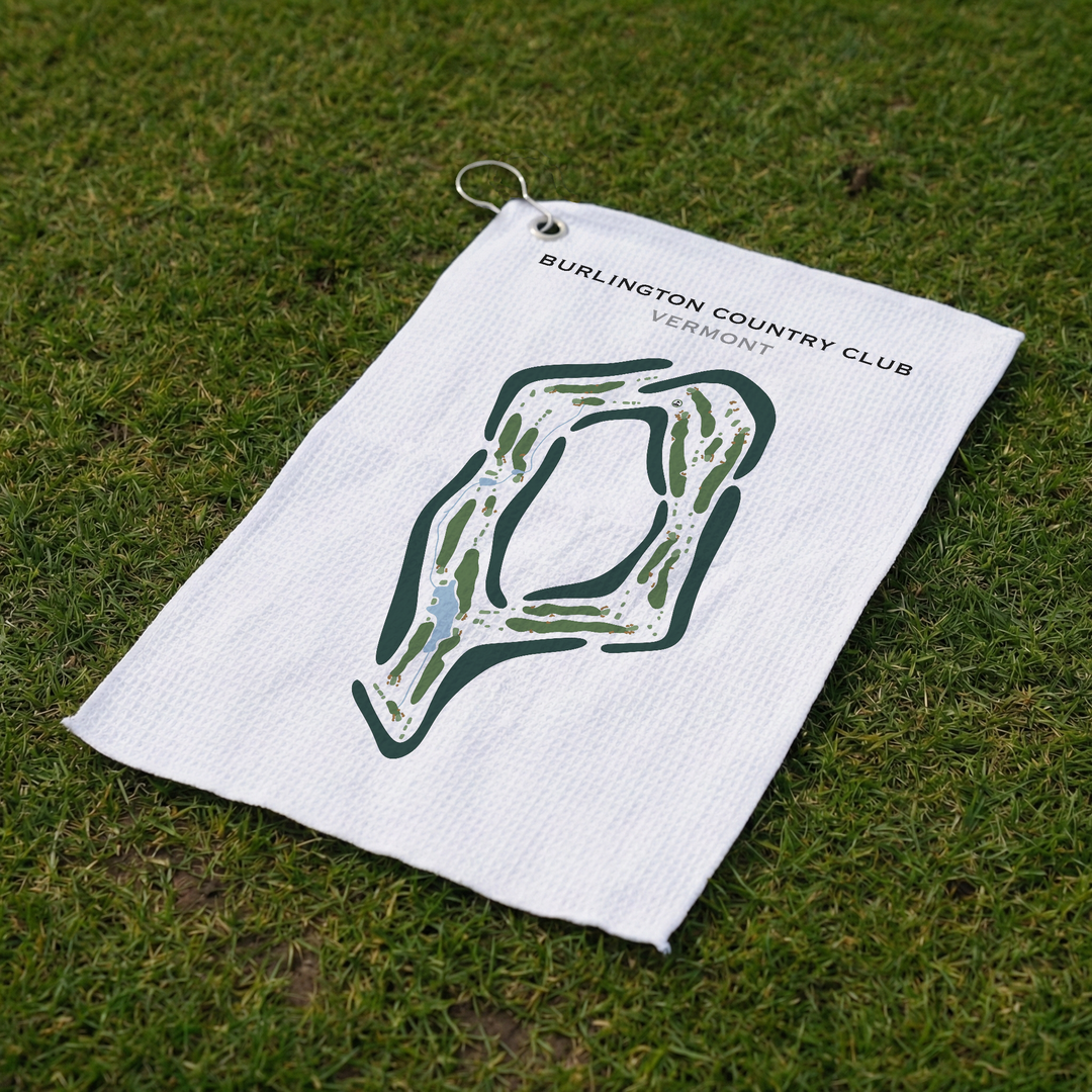 Burlington Country Club, Vermont - Printed Golf Course
