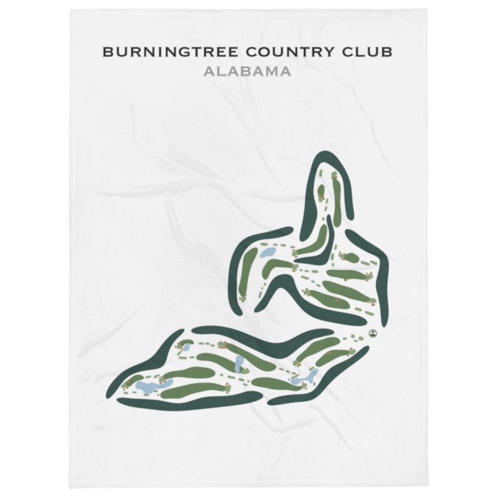 Burningtree Country Club, Alabama - Printed Golf Course