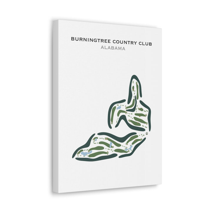 Burningtree Country Club, Alabama - Printed Golf Course