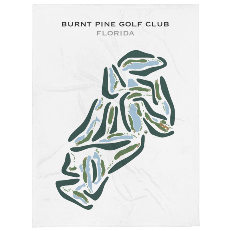 Burnt Pine Golf Club, Florida - Printed Golf Courses