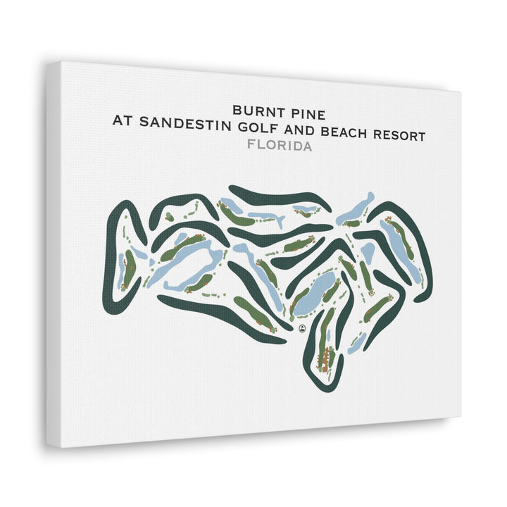 Burnt Pine at Sandestin Golf and Beach Resort, Florida - Printed Golf Courses