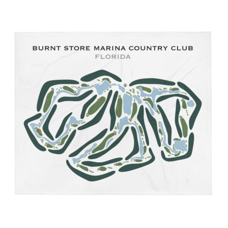 Burnt Store Marina Country Club, Florida - Printed Golf Course